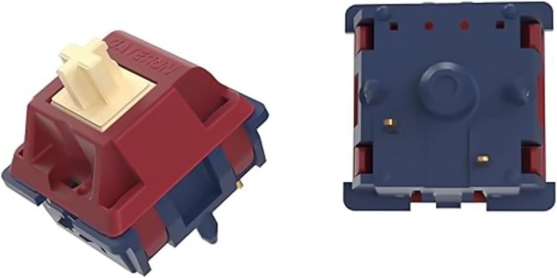 GUYEKS Gateron Quinn Keyboard Switches,Tactile 5-Pin Factory Pre-lubed 59gf Switches Suitable for MX Mechanical Gaming Keyboards(10PCS) - Image 2